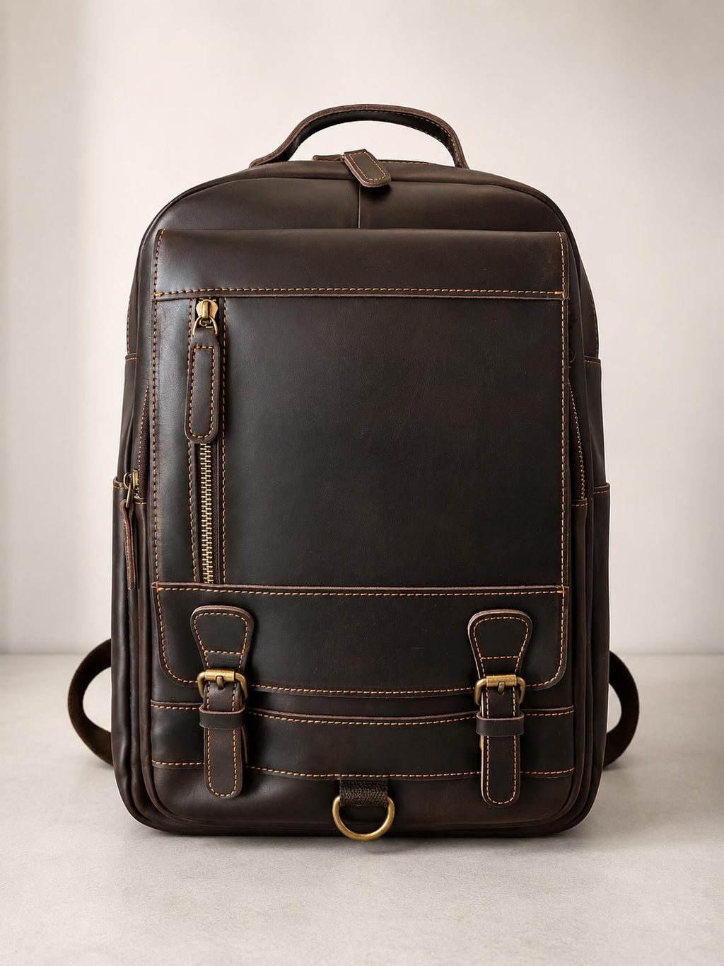 Morel Bags Black Leather Backpack – Luxury Edition