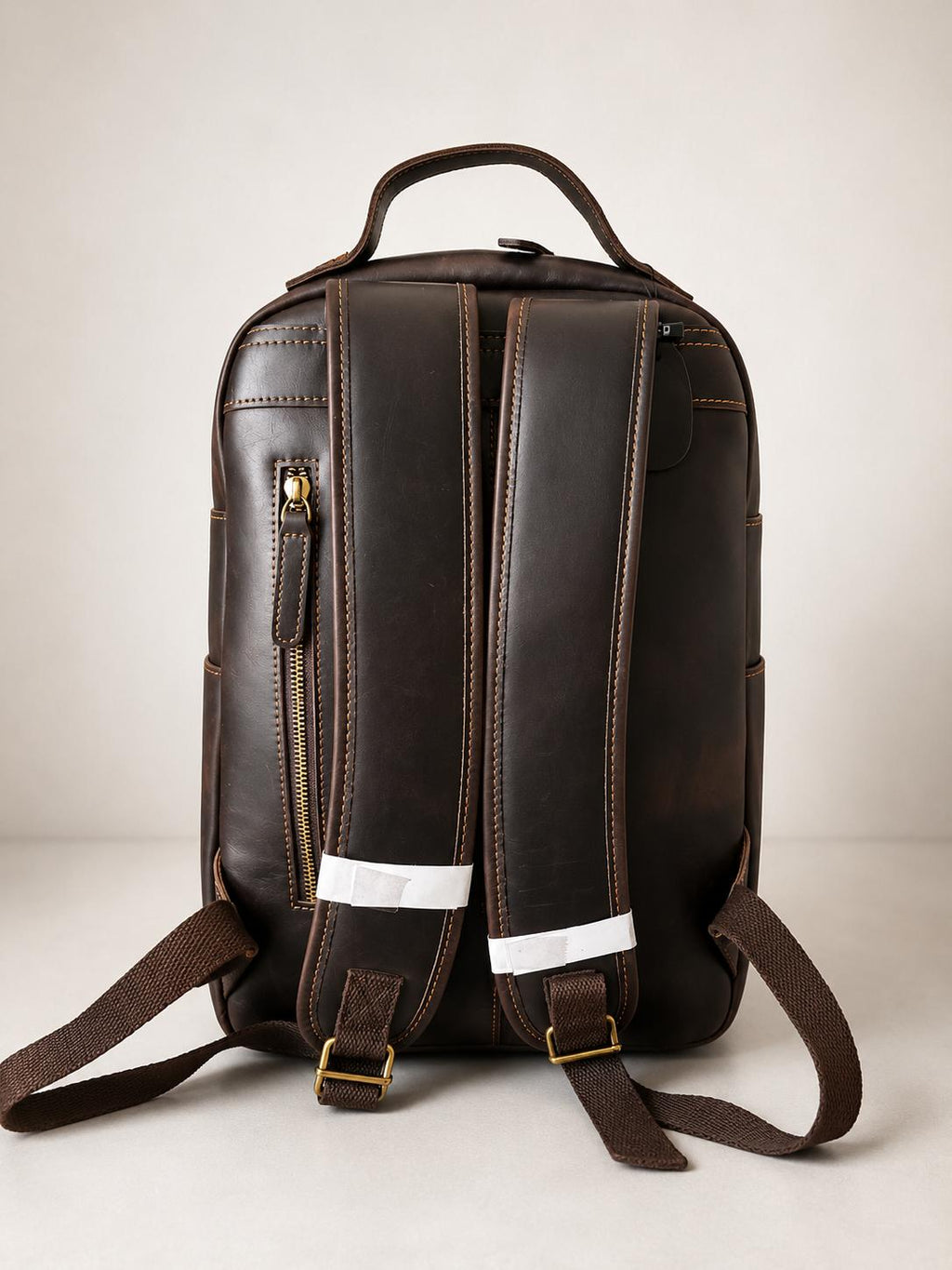 Morel Bags Black Leather Backpack – Luxury Edition