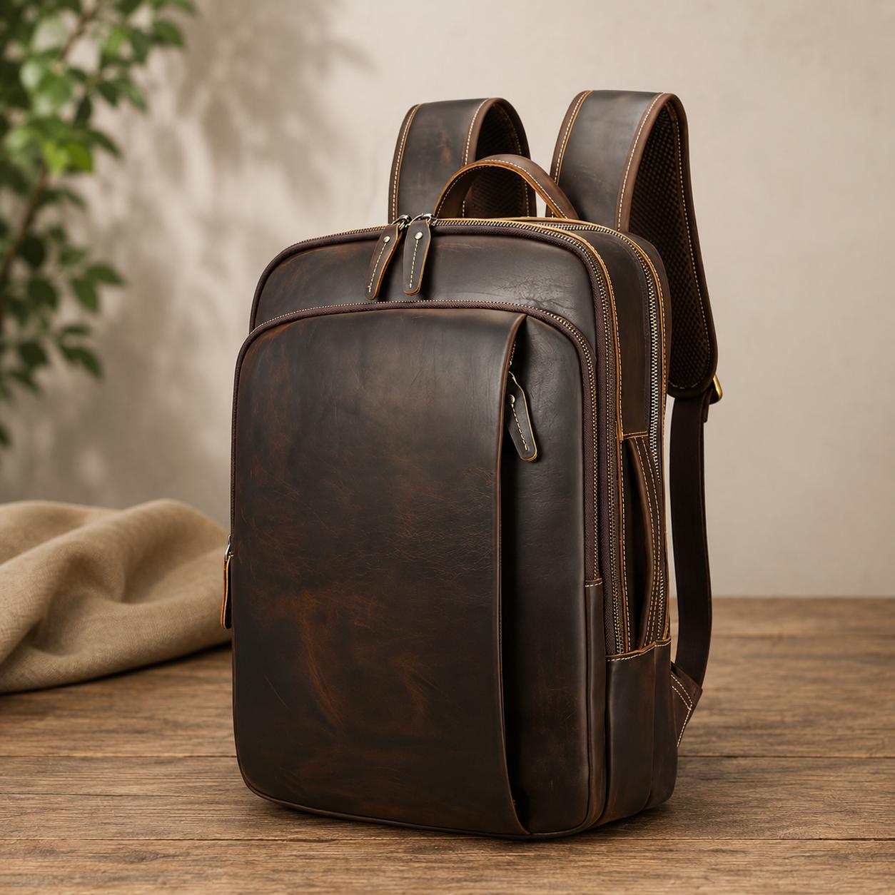 Morel Bags Genuine Leather Laptop Backpack – Executive Edition