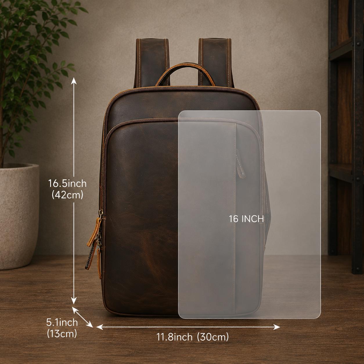Morel Bags Genuine Leather Laptop Backpack – Executive Edition