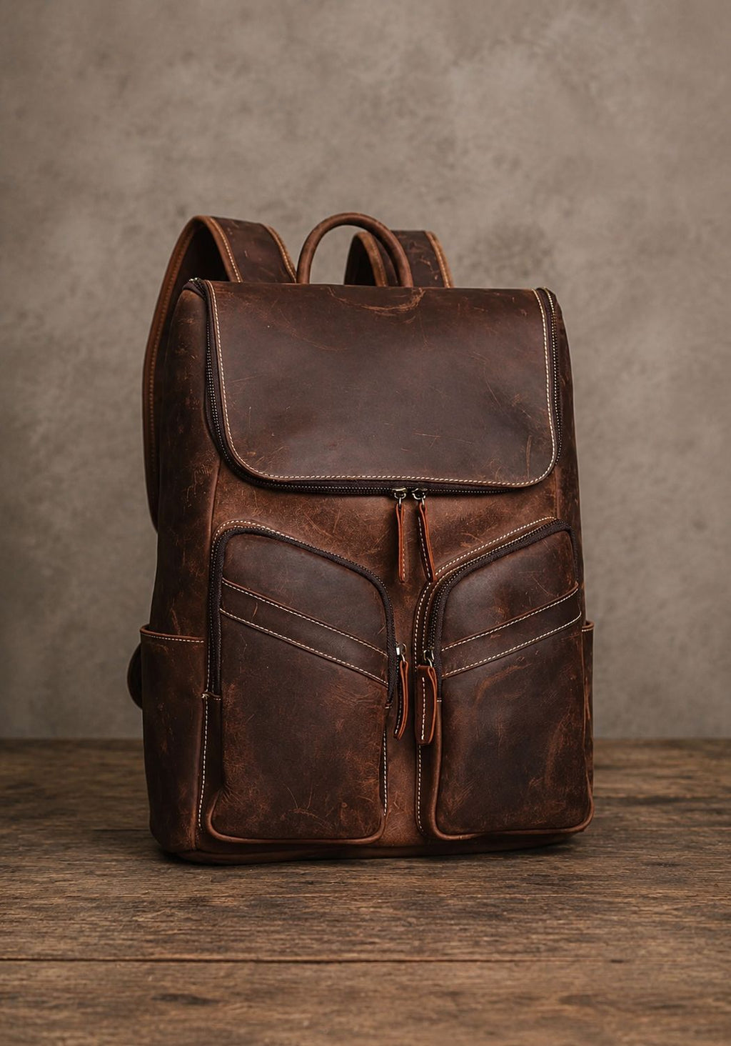 Morel Bags Vintage Genuine Leather Backpack – Heritage Edition