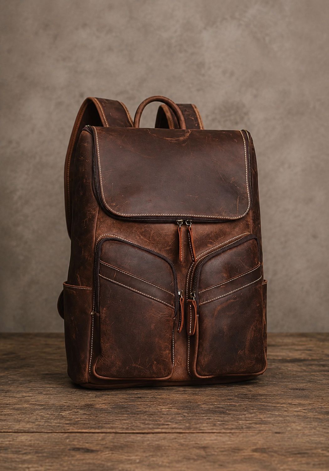 Morel Bags Vintage Genuine Leather Backpack – Heritage Edition