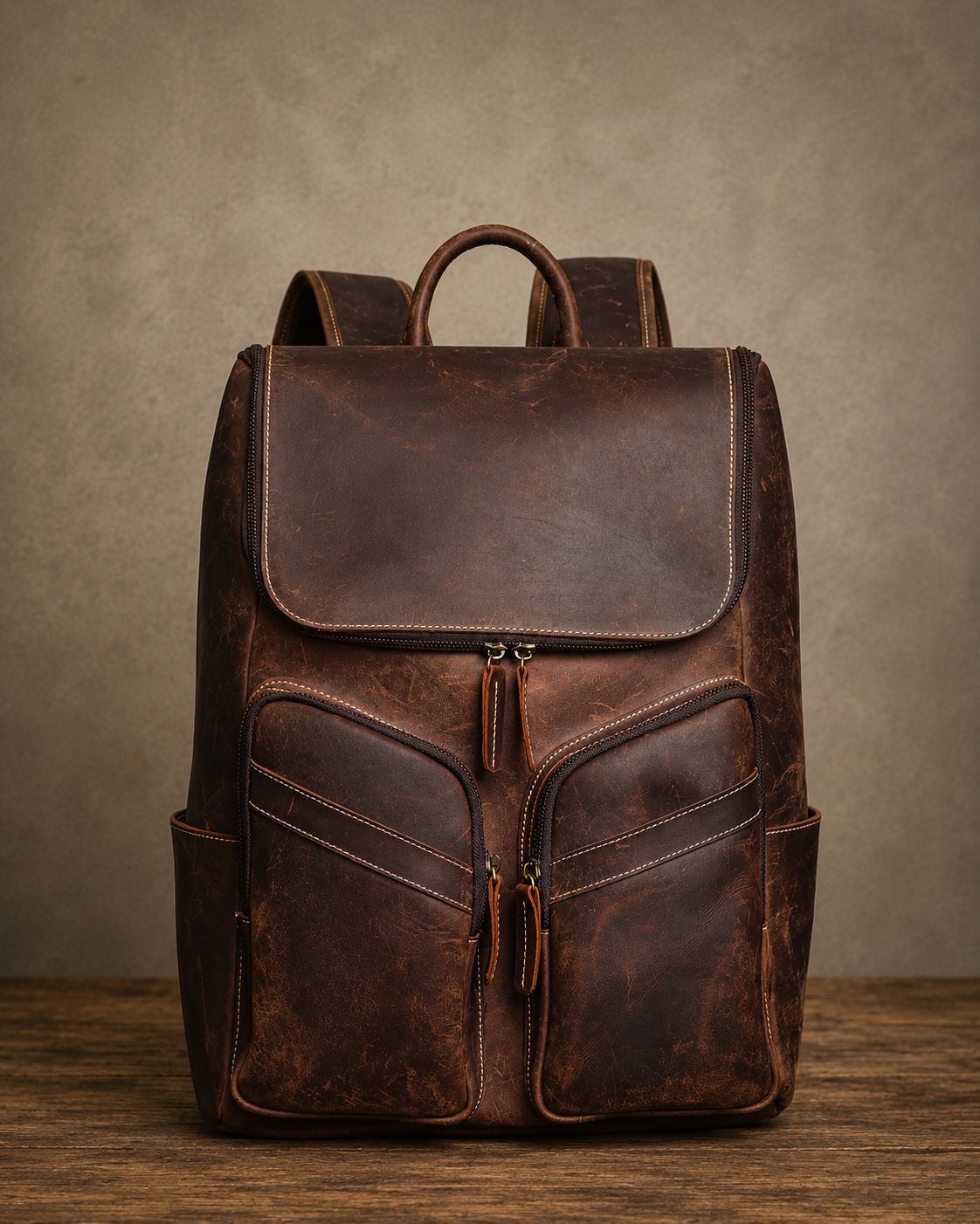 Morel Bags Vintage Genuine Leather Backpack – Heritage Edition