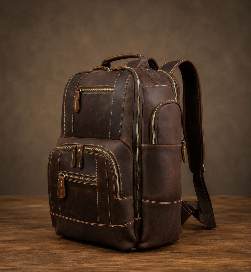 Morel Bags Genuine Leather Travel Backpack – Explorer Edition