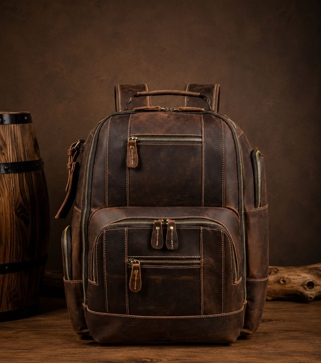 Morel Bags Genuine Leather Travel Backpack – Explorer Edition