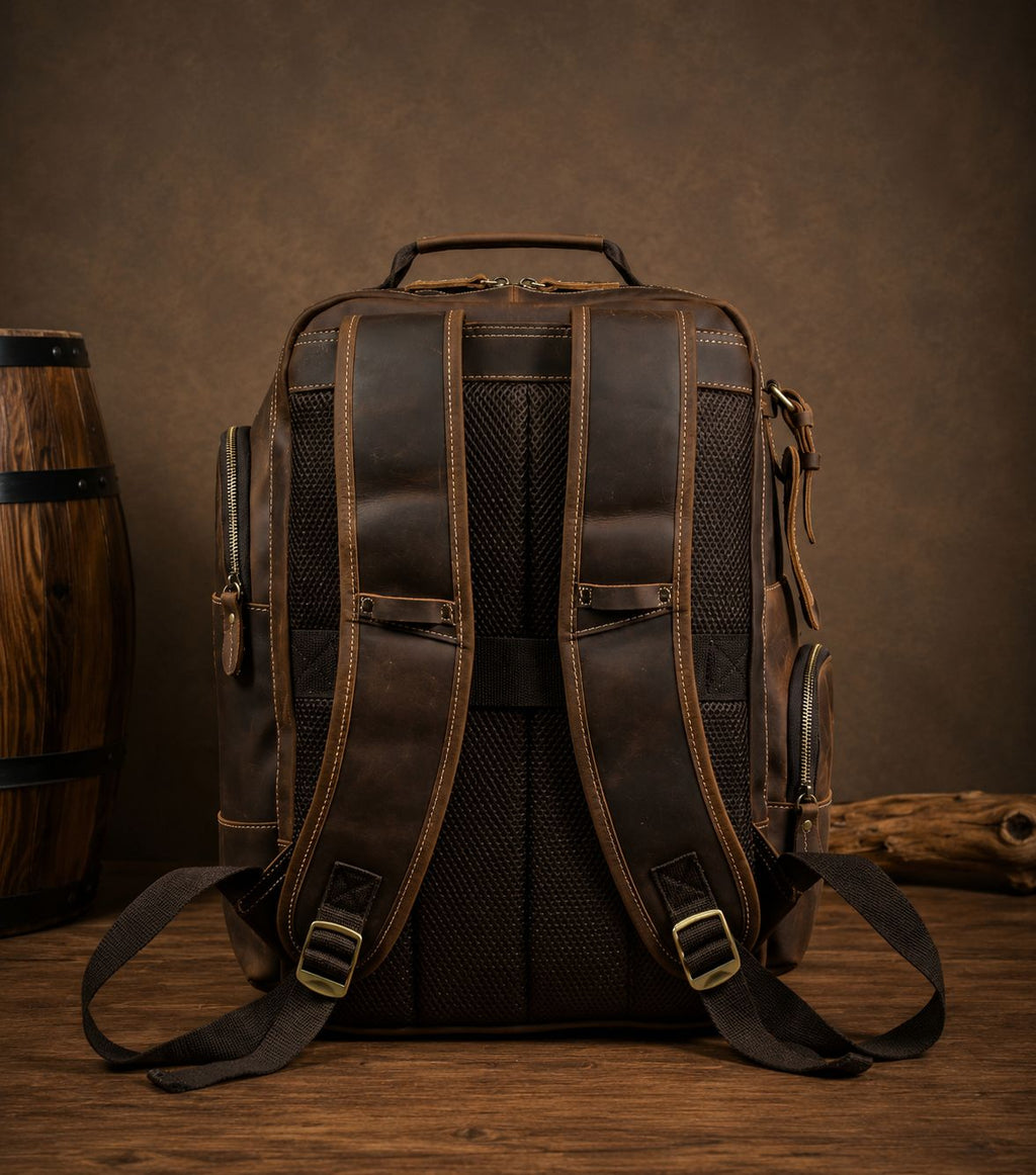Morel Bags Genuine Leather Travel Backpack – Explorer Edition
